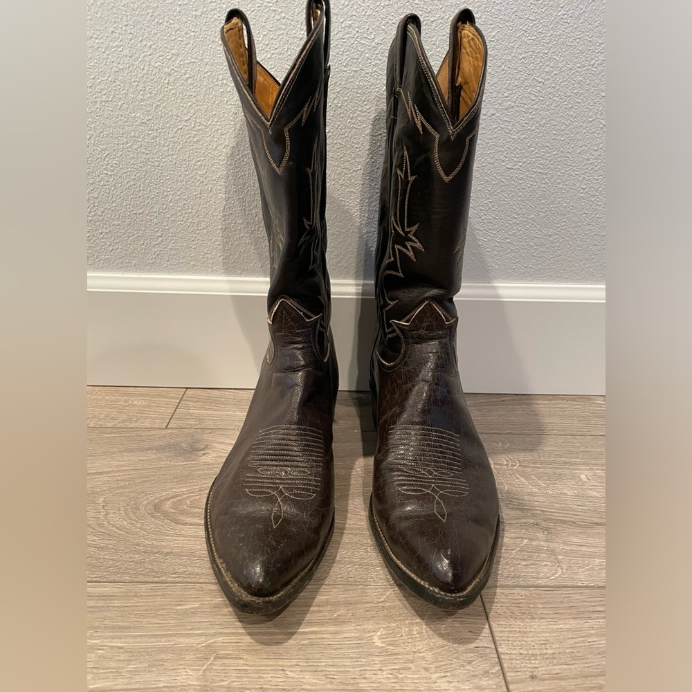 Vintage Tony lama mens cowboy boots